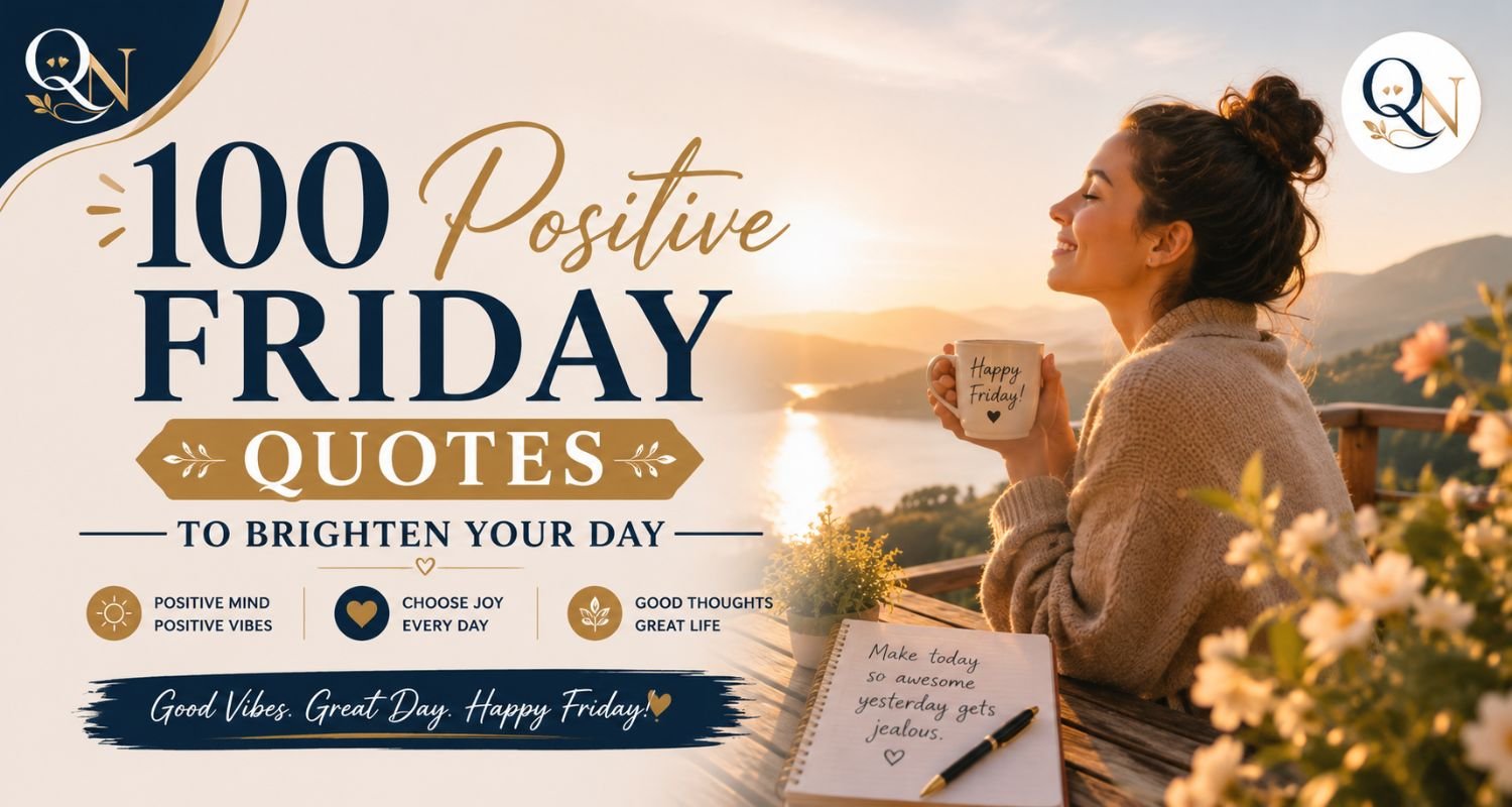 100 Positive Friday Quotes to Brighten Your Day