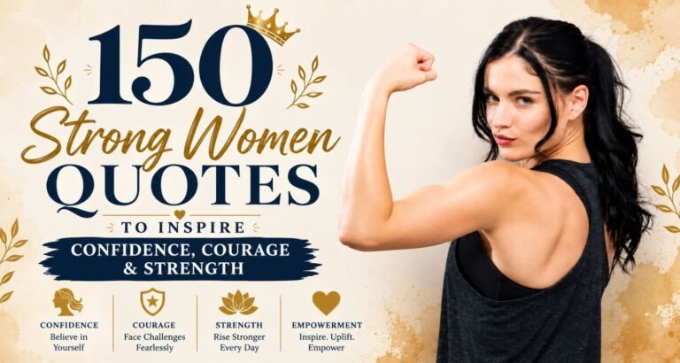 150 Strong Women Quotes to Inspire Confidence, Courage & Strength