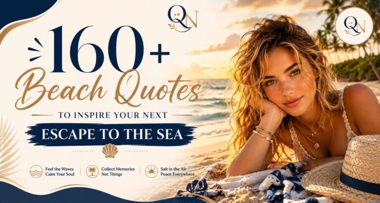 160+ Beach Quotes to Inspire Your Next Escape to the Sea