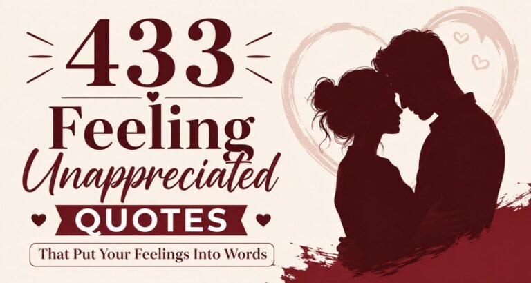433 Feeling Unappreciated Quotes That Put Your Feelings Into Words