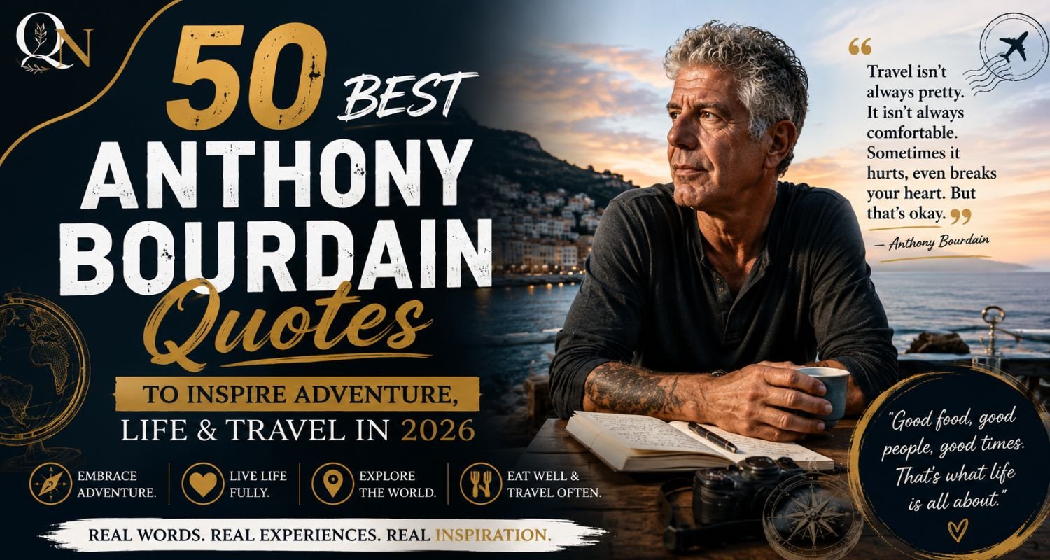 50 Best Anthony Bourdain Quotes to Inspire Adventure, Life & Travel in 2026