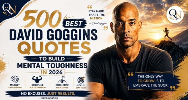 500 David Goggins Quotes to Build Mental Toughness in 2026