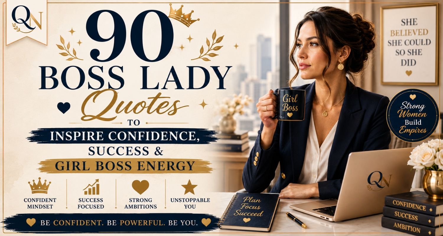 90 Boss Lady Quotes to Inspire Confidence, Success & Girl Boss Energy