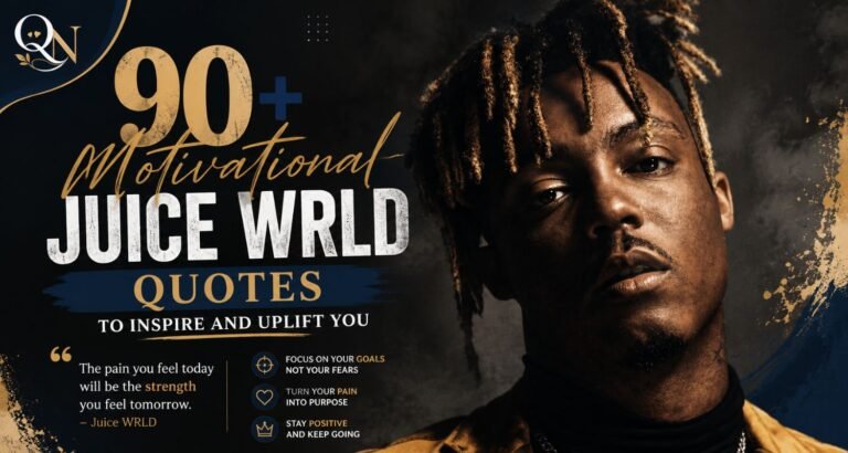 90+ Motivational Juice WRLD Quotes to Inspire and Uplift You