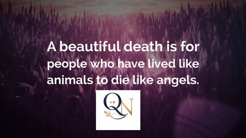 Beautiful Death Quotes