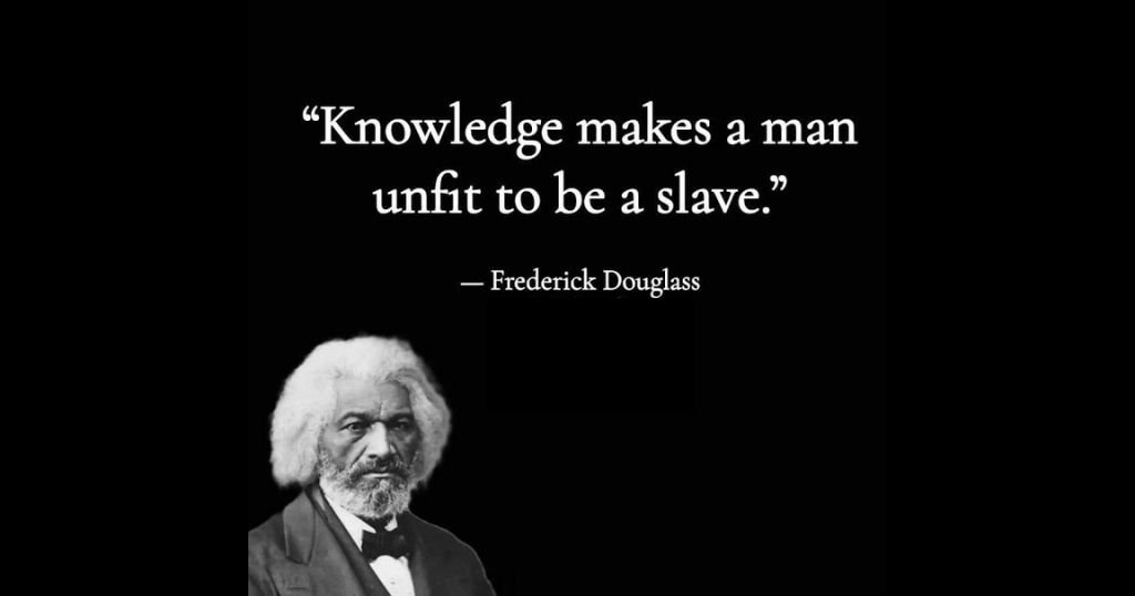 Frederick Douglass quotes on success