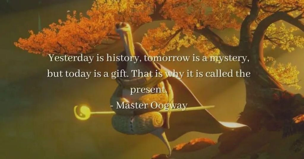 Master Oogway Quotes