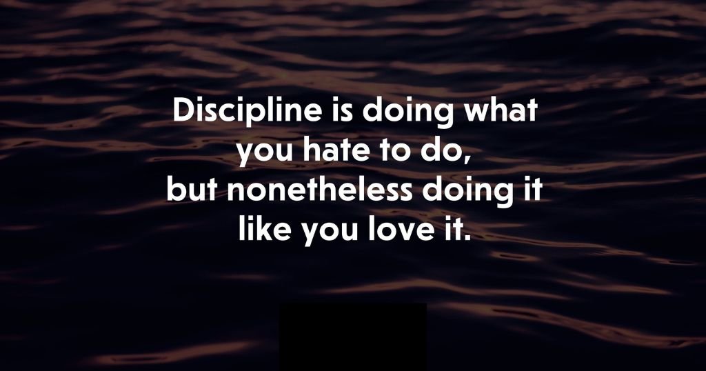 Mike Tyson Discipline Quotes