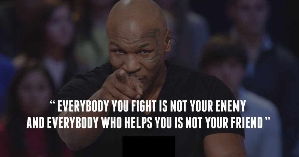 Mike Tyson Quotes About Fighting