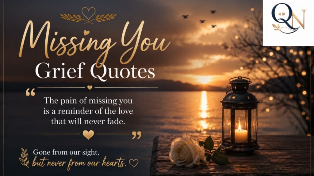 Missing You Grief Quotes