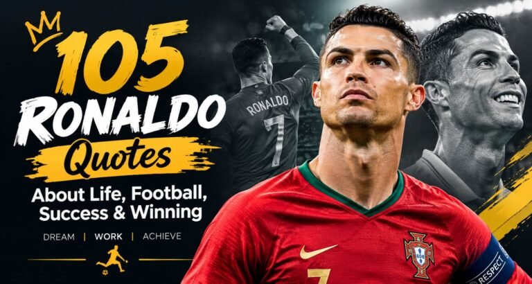 105 Ronaldo Quotes About Life, Football, Success & Winning