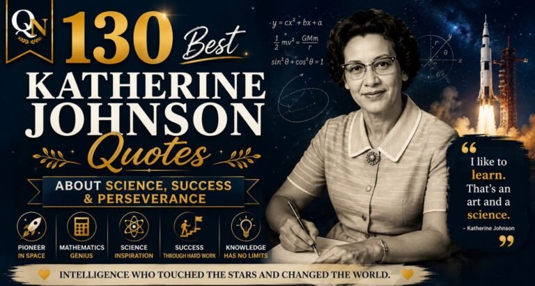 130 Best Katherine Johnson Quotes About Science, Success & Perseverance