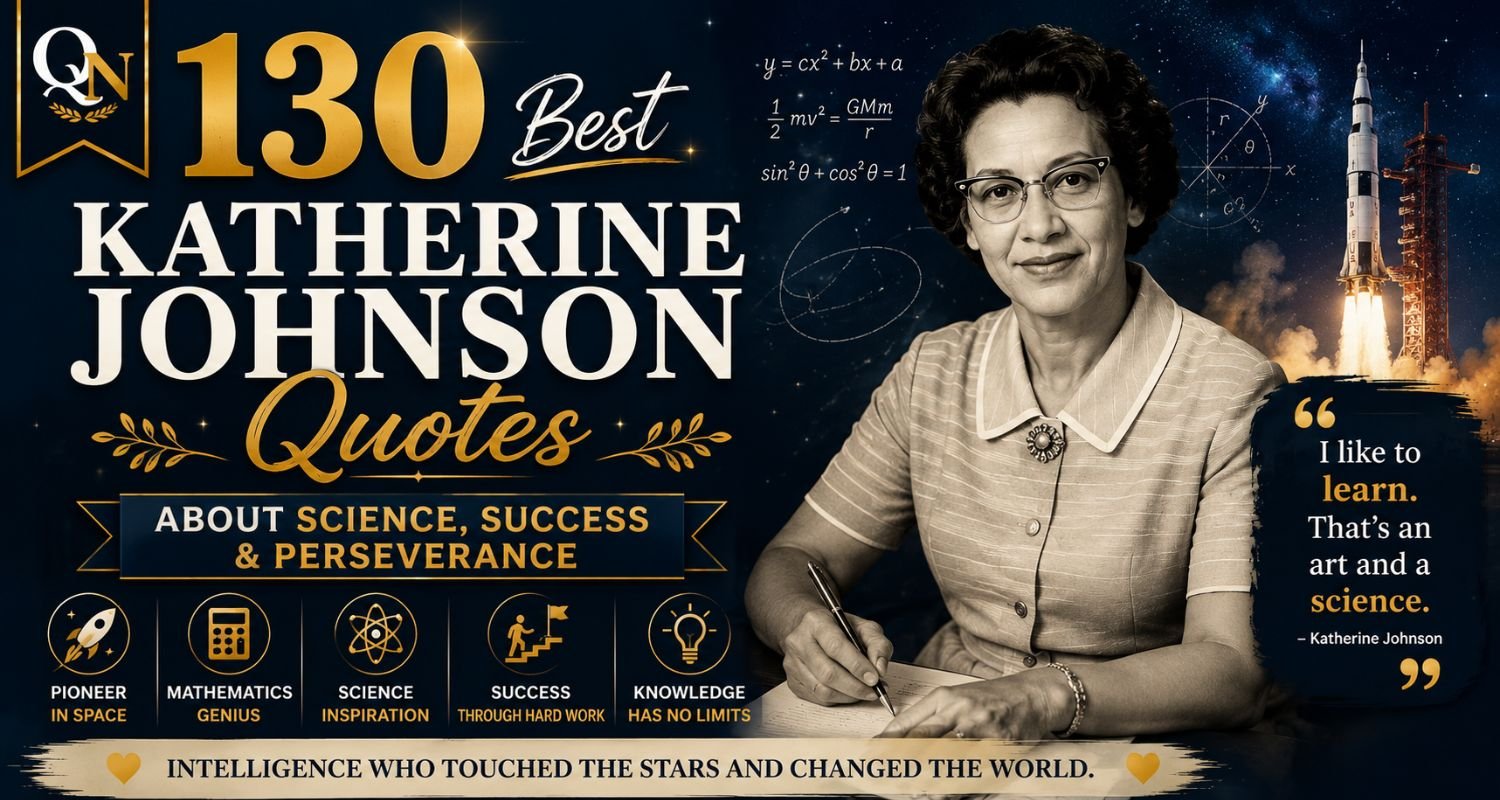 130 Best Katherine Johnson Quotes About Science, Success & Perseverance