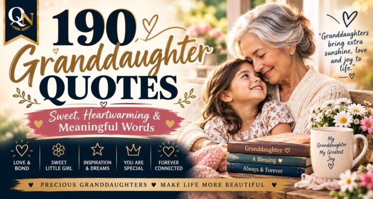 190 Granddaughter Quotes: Sweet, Heartwarming & Meaningful Words 