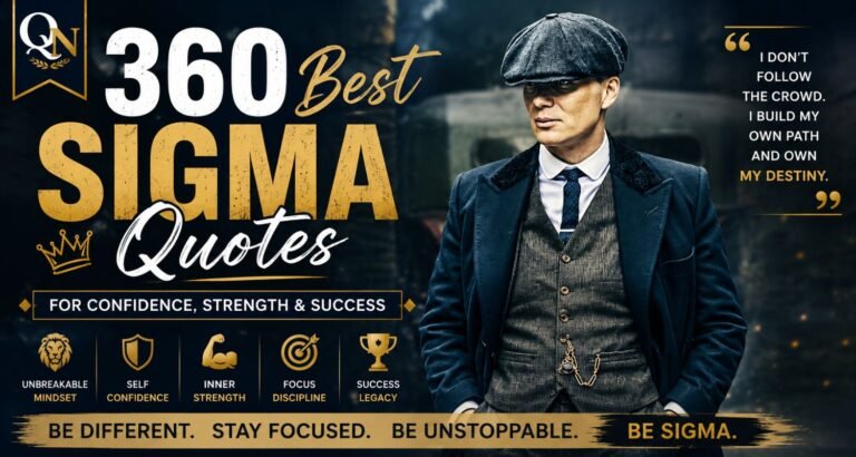 360 Best Sigma Quotes for Confidence, Strength & Success 