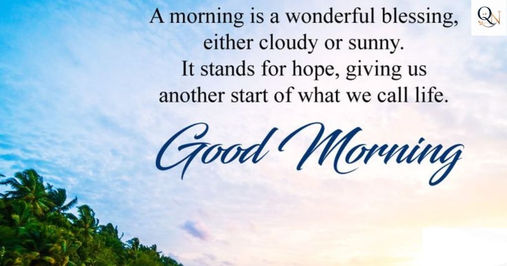 Beautiful Good Morning Blessings