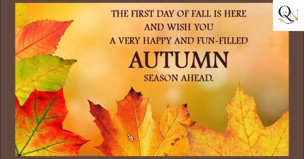 First Day of Autumn Quotes