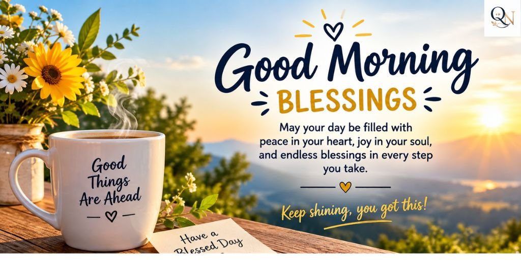 Good morning blessings today